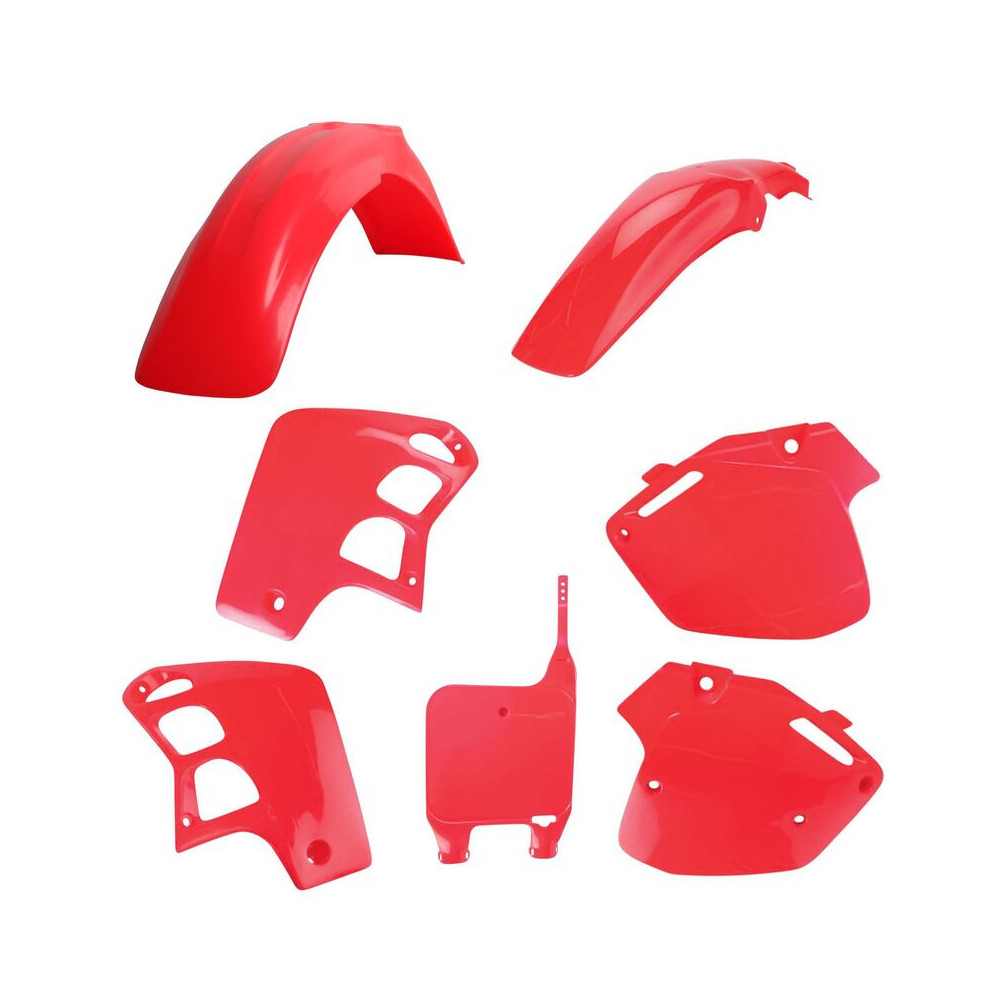 Kit plastique POLISPORT origine (91-94) - Honda CR500 Polisport 1 - AVSmoto Racing Parts 