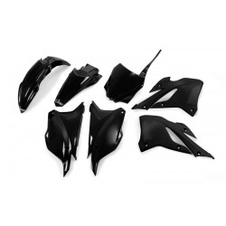 Kit plastiques UFO - noir Kawasaki KX85 Ufo 1 - AVSmoto Racing Parts 