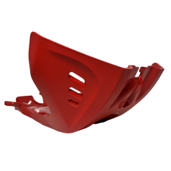 Sabot Polisport Fortress rouge avec protection de biellette