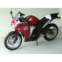 Carénage arrière peint gris/noir, Honda 250 CBR 2011-