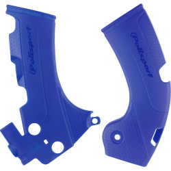 Protection de cadre POLISPORT bleu Yamaha YZ250F/450F Polisport 1 - AVSmoto Racing Parts 