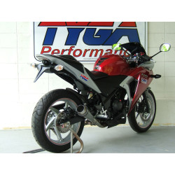 Carénage arrière peint gris/noir, Honda 250 CBR 2011-