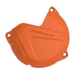 Protection de carter d'embrayage POLISPORT orange KTM Polisport 1 - AVSmoto Racing Parts 