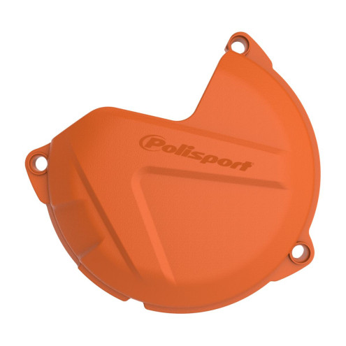 Protection de carter d'embrayage POLISPORT orange KTM Polisport 1 - AVSmoto Racing Parts 