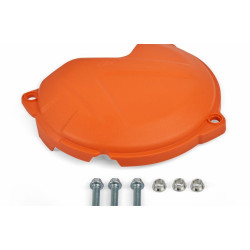 Protection de carter d'embrayage POLISPORT orange KTM Polisport 1 - AVSmoto Racing Parts 
