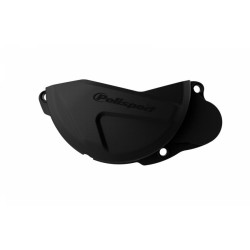 Protection de carter d'embrayage POLISPORT noir Yamaha YZ125 Polisport 1 - AVSmoto Racing Parts 
