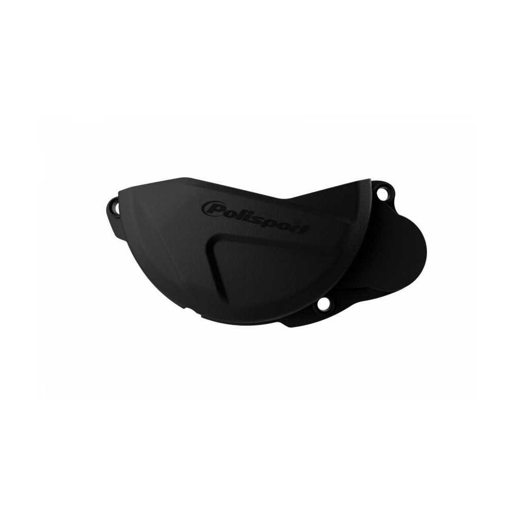 Protection de carter d'embrayage POLISPORT noir Yamaha YZ125 Polisport 1 - AVSmoto Racing Parts 