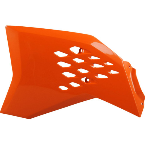 Ouïes de radiateur POLISPORT couleur origine 11-15 orange KTM SX65
