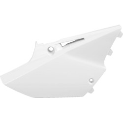 Plaques latérales POLISPORT blanc Yamaha YZ125/YZ250
