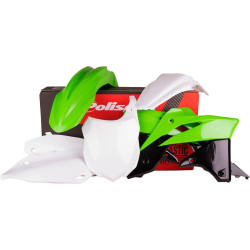 Kit plastique POLISPORT couleur origine (14-15) Kawasaki KX250F