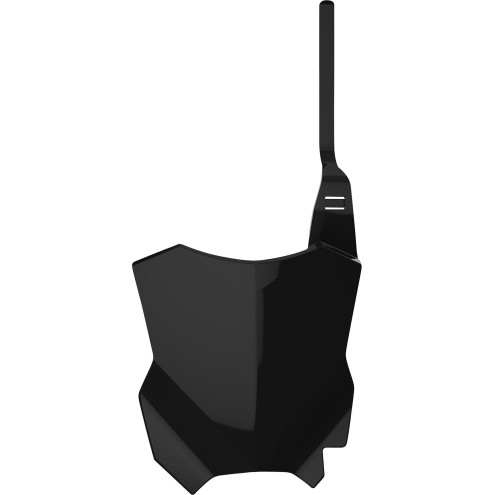 Plaque numéro frontale POLISPORT noir Kawasaki KX125/250