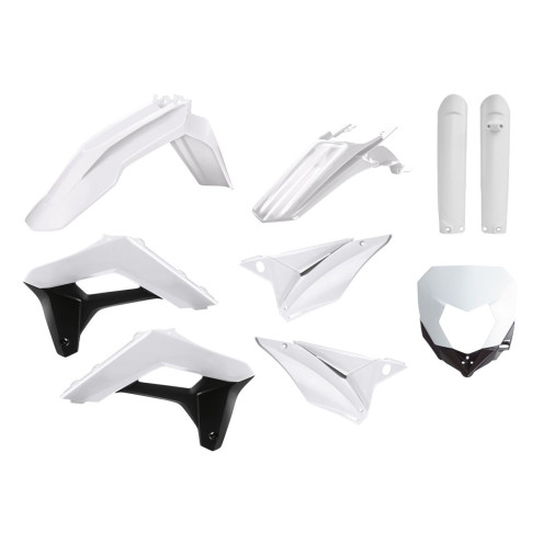 Kit plastique POLISPORT blanc