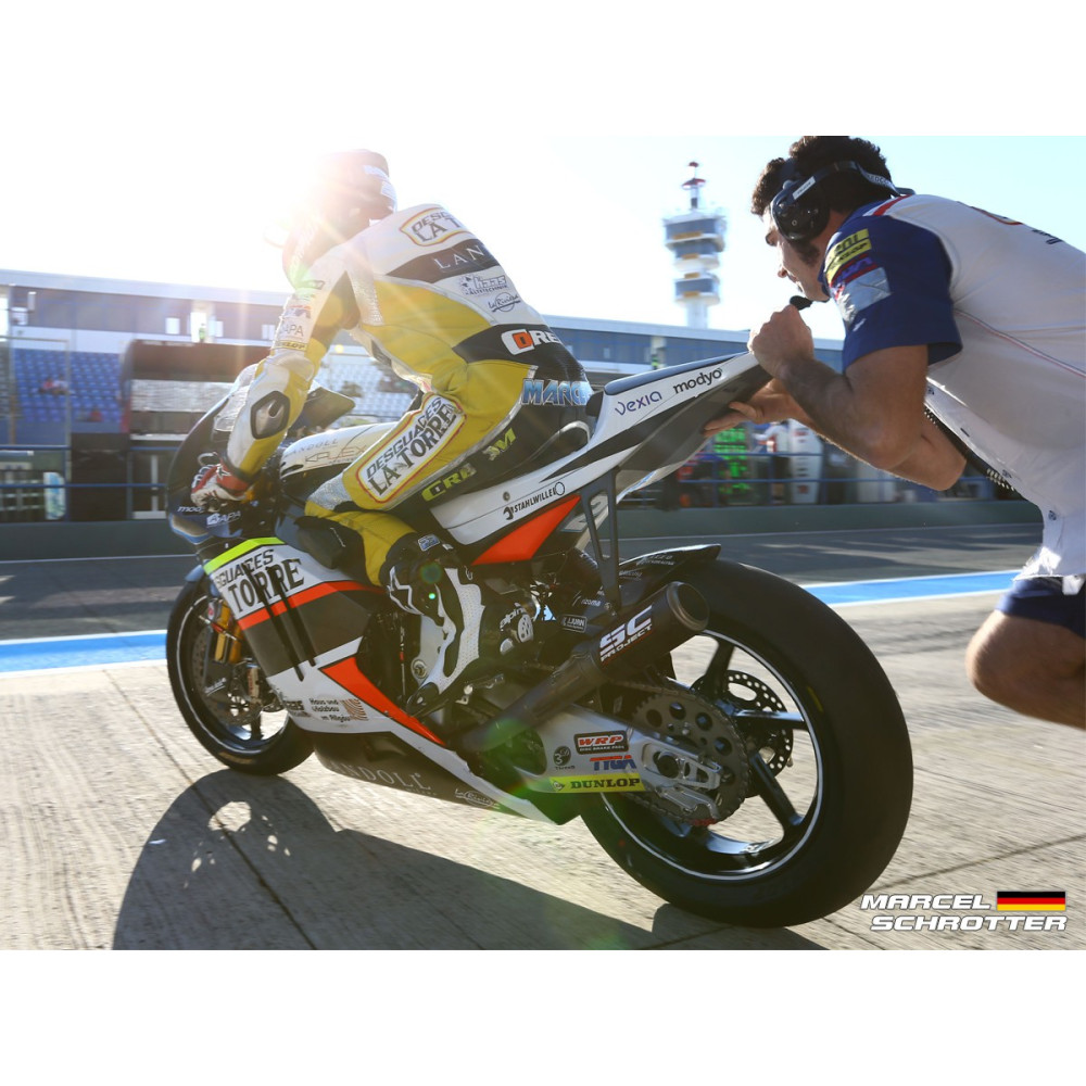 Couronne aluminium anodisé couleur or, KTM Duke et RC 125/200/390