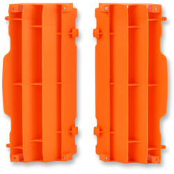 Cache radiateur POLISPORT orange KTM Polisport 1 - AVSmoto Racing Parts 