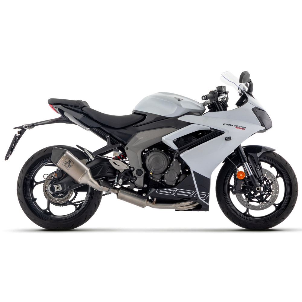 Ligne complète Arrow Veloce Titane homologué - Triumph 660 Daytona 2024