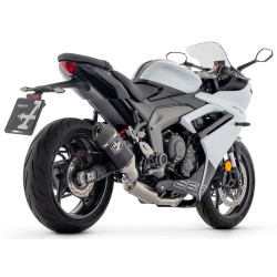 Ligne complète Arrow Veloce Alu Dark Racing - Triumph 660 Daytona 2024