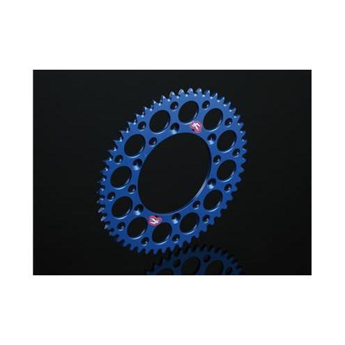 Couronne Renthal Anti-Boue Ultralight anodisé Bleu