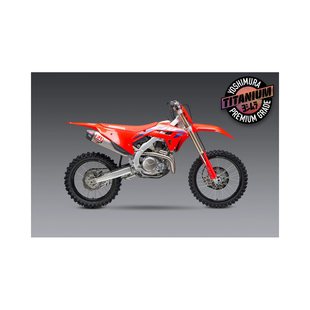 Ligne complète Yoshimura RS-12 - Honda CRF450R/RX 2021-24