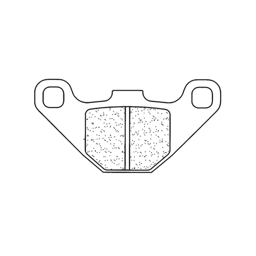 Plaquettes de frein CL BRAKES route métal fritté - 2469S4 CL BRAKES 1 - AVSmoto Racing Parts 