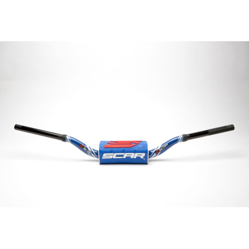 Guidon SCAR O² Yamaha YZ/YZF - Blue SCAR 1 - AVSmoto Racing Parts 