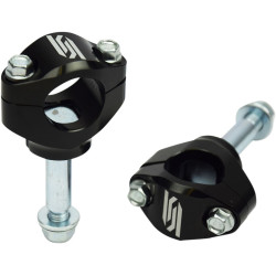 Pontets de guidon SCAR Ø28.6mm +30mm té de fourche d'origine SCAR 1 - AVSmoto Racing Parts 