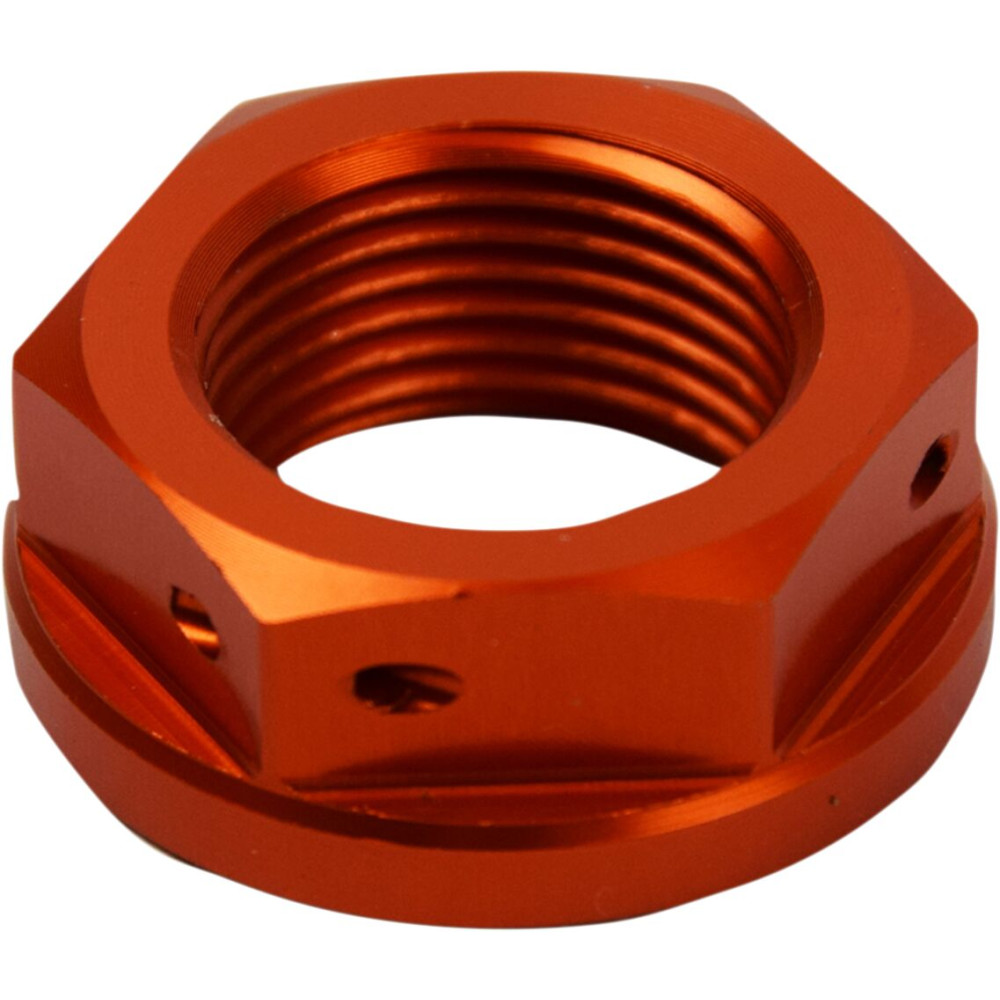 Ecrou de colonne de direction SCAR orange - KTM 85 SX Ecrou de colonne de direction SCAR orange - KTM 85 SX