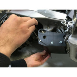 Protection de biellette de suspension AXP PHD noir KTM/Husqvarna AXP 3 - AVSmoto Racing Parts 