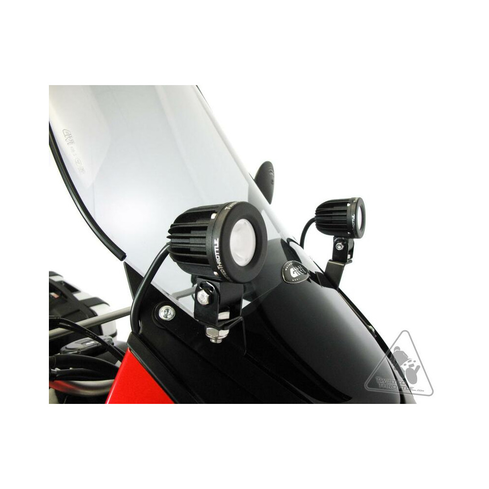 Support éclairage DENALI Kawasaki KLR650 DENALI 1 - AVSmoto Racing Parts 
