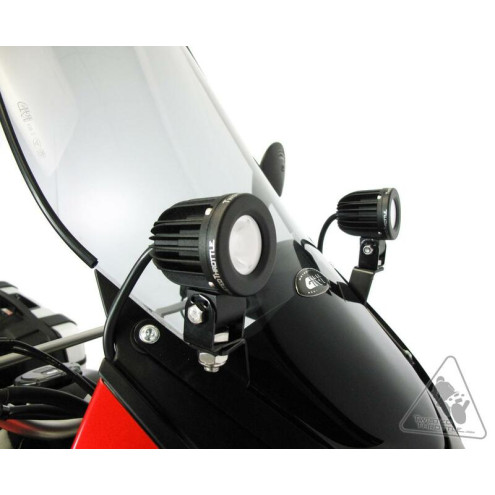 Support éclairage DENALI Kawasaki KLR650 DENALI 1 - AVSmoto Racing Parts 