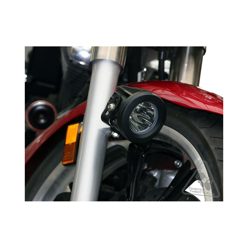 Support éclairage DENALI Kawasaki Vulcan/Yamaha Star Cruisers DENALI 1 - AVSmoto Racing Parts 