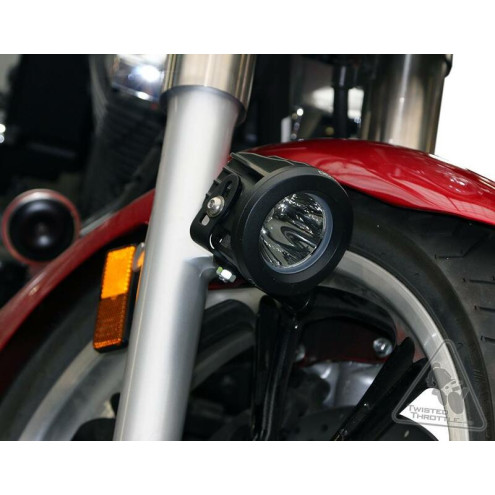 Support éclairage DENALI Kawasaki Vulcan/Yamaha Star Cruisers DENALI 1 - AVSmoto Racing Parts 