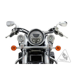 Support éclairage DENALI kit adaptateur phare M7 Suzuki DENALI 3 - AVSmoto Racing Parts 