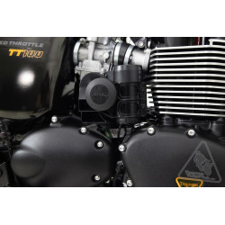 Support klaxon DENALI SoundBomb Triumph Bonneville/Thruxton DENALI 1 - AVSmoto Racing Parts 