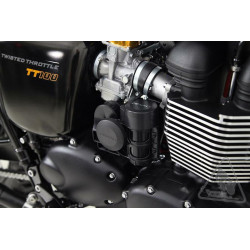 Support klaxon DENALI SoundBomb Triumph Bonneville/Thruxton DENALI 3 - AVSmoto Racing Parts 