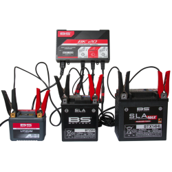 Chargeur de batterie intelligent BS BATTERY BK20 6V/12V 3x2A BS BATTERY 1 - AVSmoto Racing Parts 