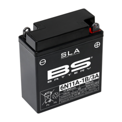 Batterie BS BATTERY SLA sans entretien activé usine - 6N11A-1B/3A BS BATTERY 1 - AVSmoto Racing Parts 