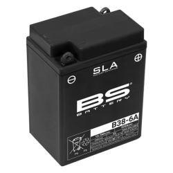 Batterie BS BATTERY SLA sans entretien activé usine - B38-6A BS BATTERY 1 - AVSmoto Racing Parts 