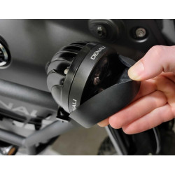 Protections d'éclairage DENALI Slip-On Blackout - D3 et DR1 LED DENALI 3 - AVSmoto Racing Parts 