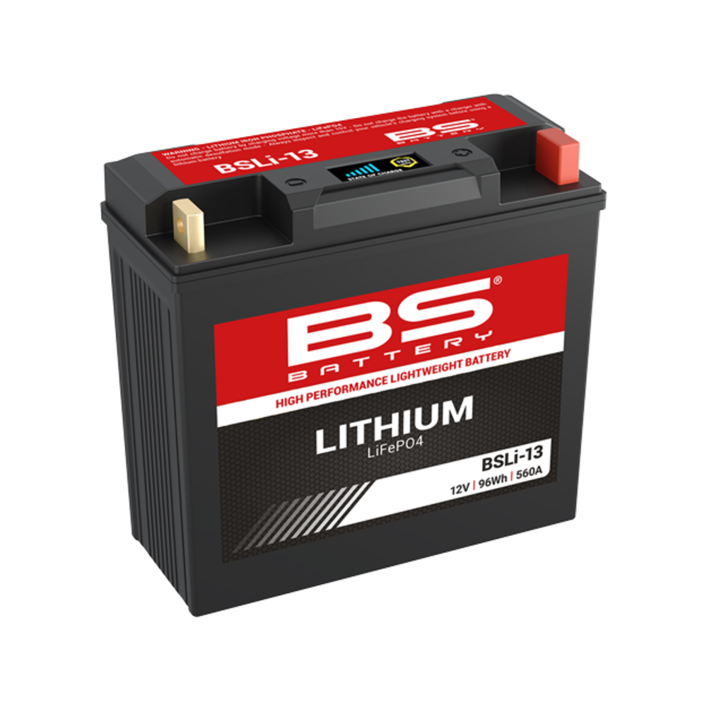 Batterie BS BATTERY Lithium-Ion - BSLI-13 BS BATTERY 1 - AVSmoto Racing Parts 