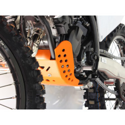 AXP Skid Plate HDPE 6mm AXP 4 - AVSmoto Racing Parts 