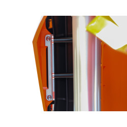 Protection de radiateur AXP aluminium 4mm AXP 4 - AVSmoto Racing Parts 