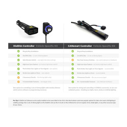 Contrôleur d'éclairages DENALI DialDim pour BMW R1250GS DENALI 6 - AVSmoto Racing Parts 