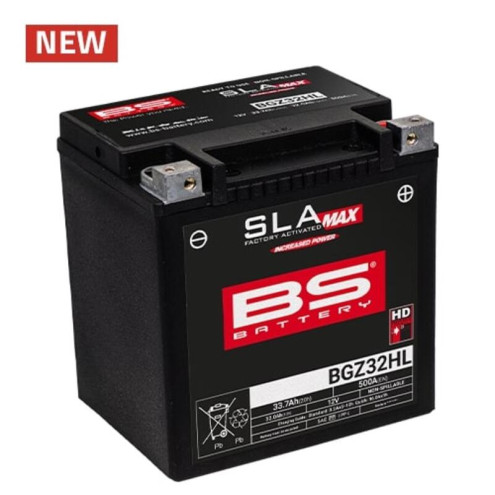 Batterie BS BATTERY SLA Max sans entretien activée usine - BGZ32HL BS BATTERY 1 - AVSmoto Racing Parts 