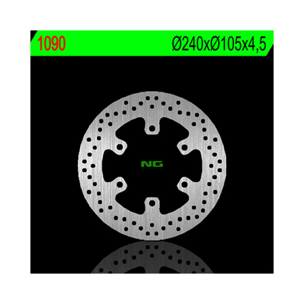 Disque de frein NG BRAKES rond fixe NG BRAKE DISC 1 - AVSmoto Racing Parts 
