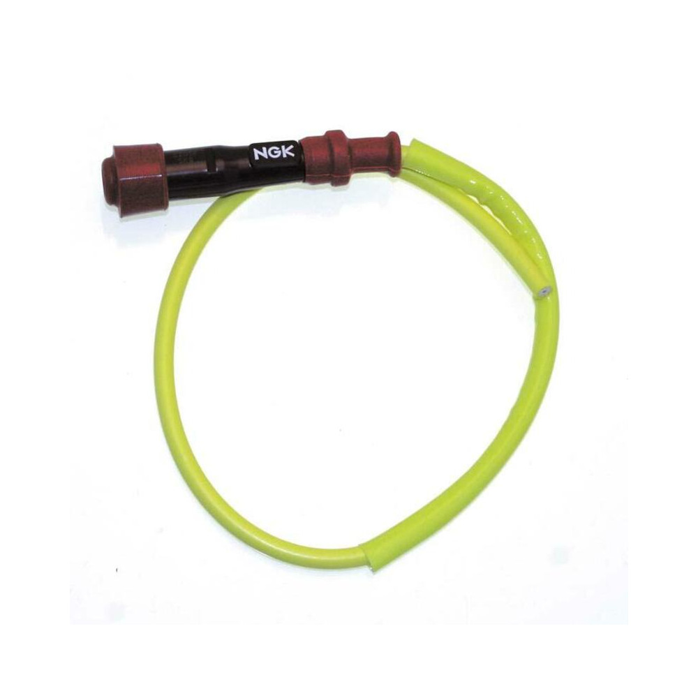 Faisceau d'allumage NGK SY11 droit pour Bobine sans olive - cable 50cm Ngk 1 - AVSmoto Racing Parts 