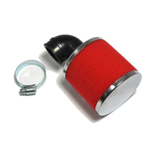 Filtre à air Athena Racing mousse rouge adaptable 90° Ø30mm
