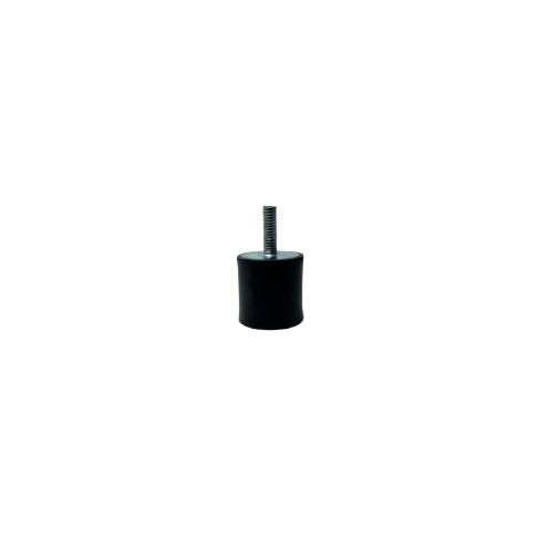 Silent bloc avec tige filetée et trou fileté 25 X 25 - MF