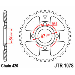Couronne JT Sprocket 47...