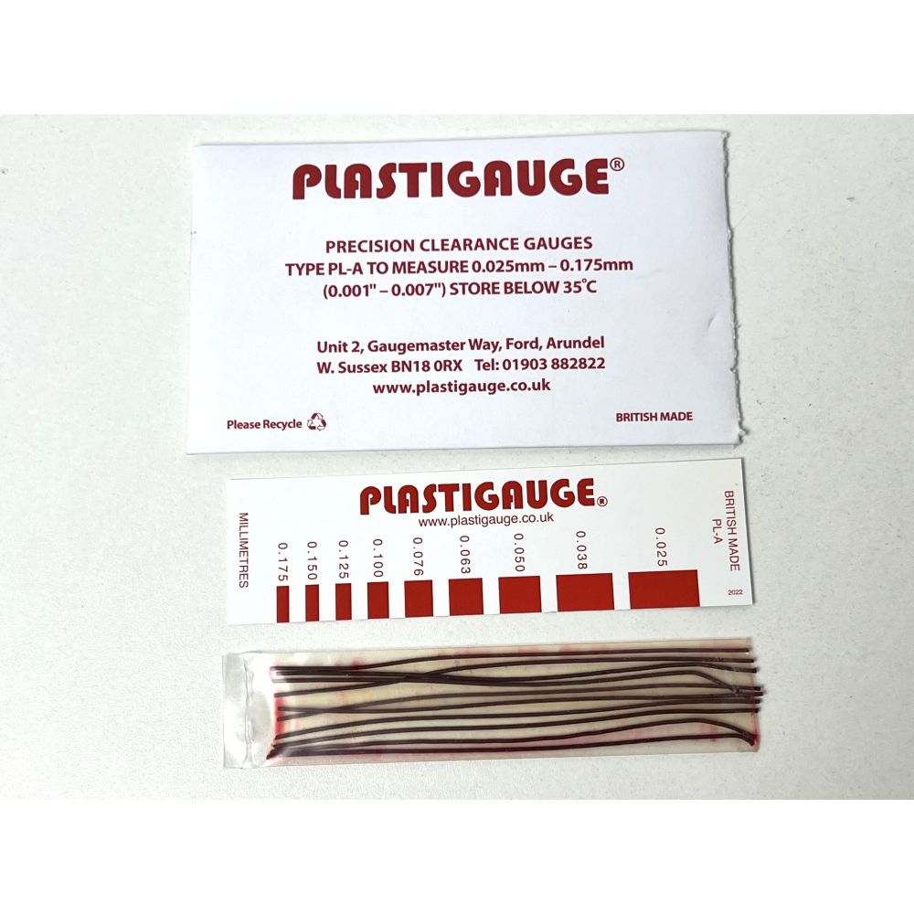 Plastigauge - jauge plastique 0,025 - 0,175mm pack de 10