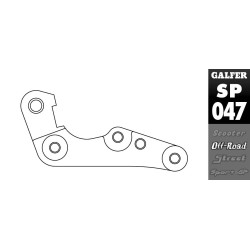 Patte de déport Galfer - Sherco SE 250 Racing / Sherco 300 SE-R 2014-2017